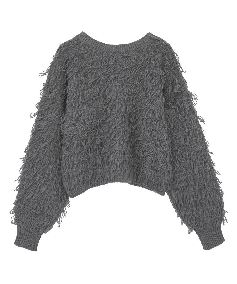 Green Parks ループニットカーディガン 