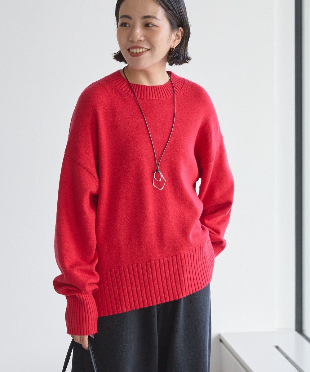 AMERICAN HOLIC バイパチモックネックニットプルオーバー 