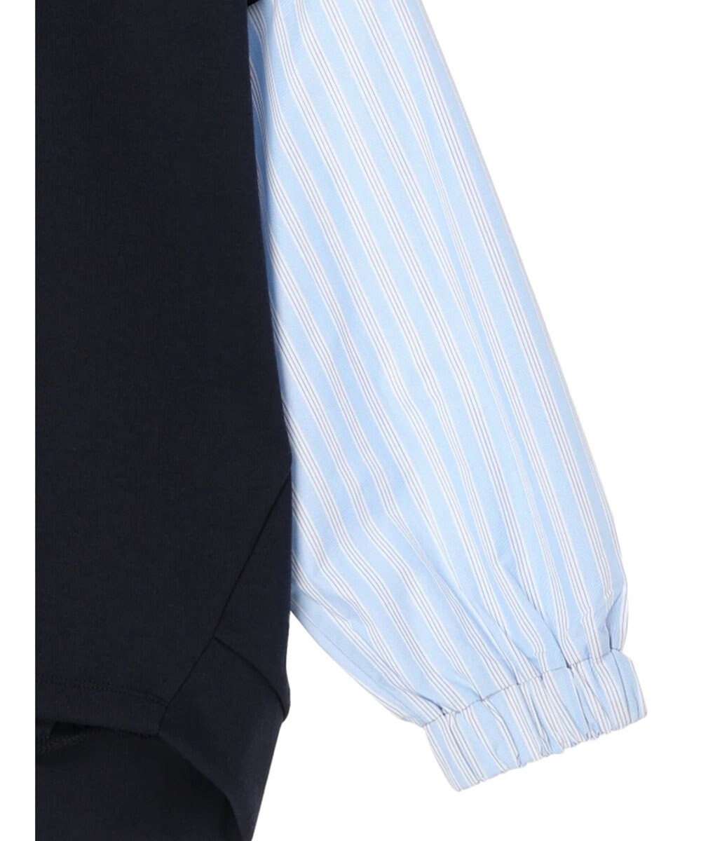 AMERICAN HOLIC イージーケア異素材ポンチプルオーバー 