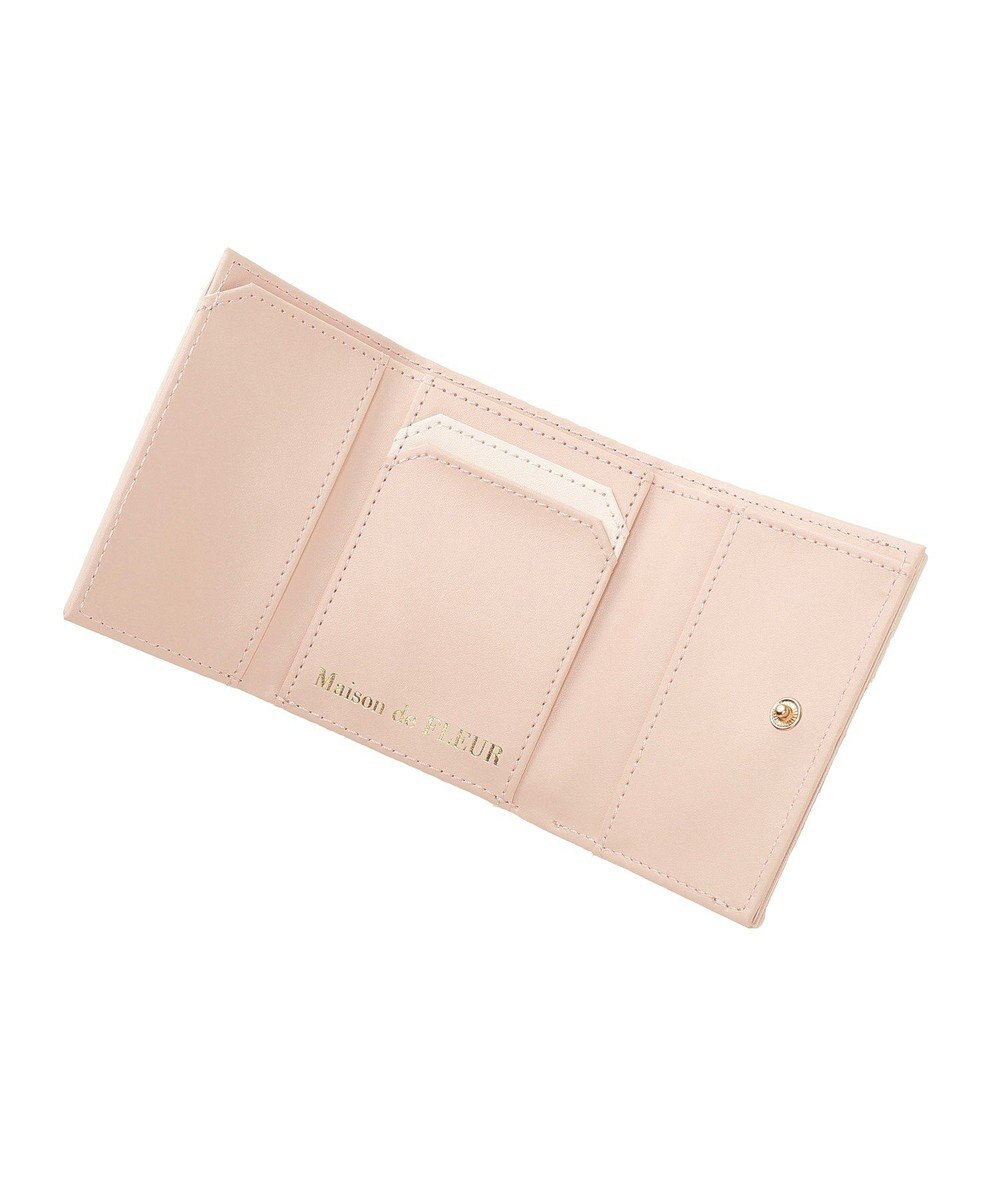Maison de FLEUR ビジュースタッズプチウォレット 