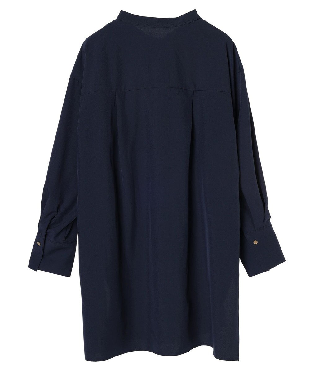 Green Parks イージーケア　比翼ボタンチュニック 