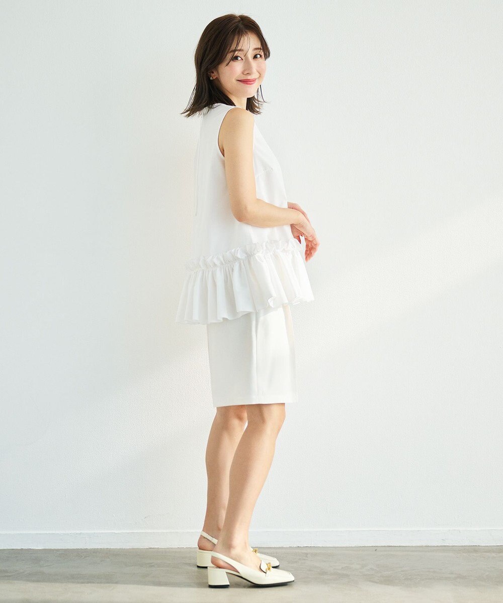 #Newans ストレートシルエットハーフパンツ 