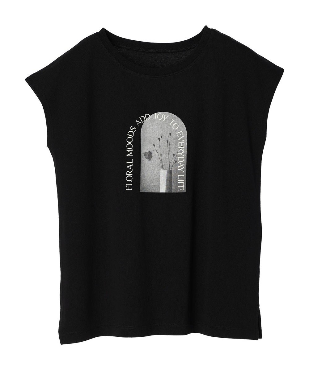 Green Parks フラワーフォトコンパクトプルオーバー 