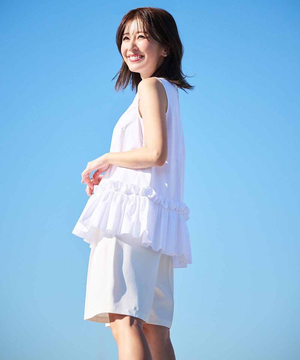 #Newans ストレートシルエットハーフパンツ 