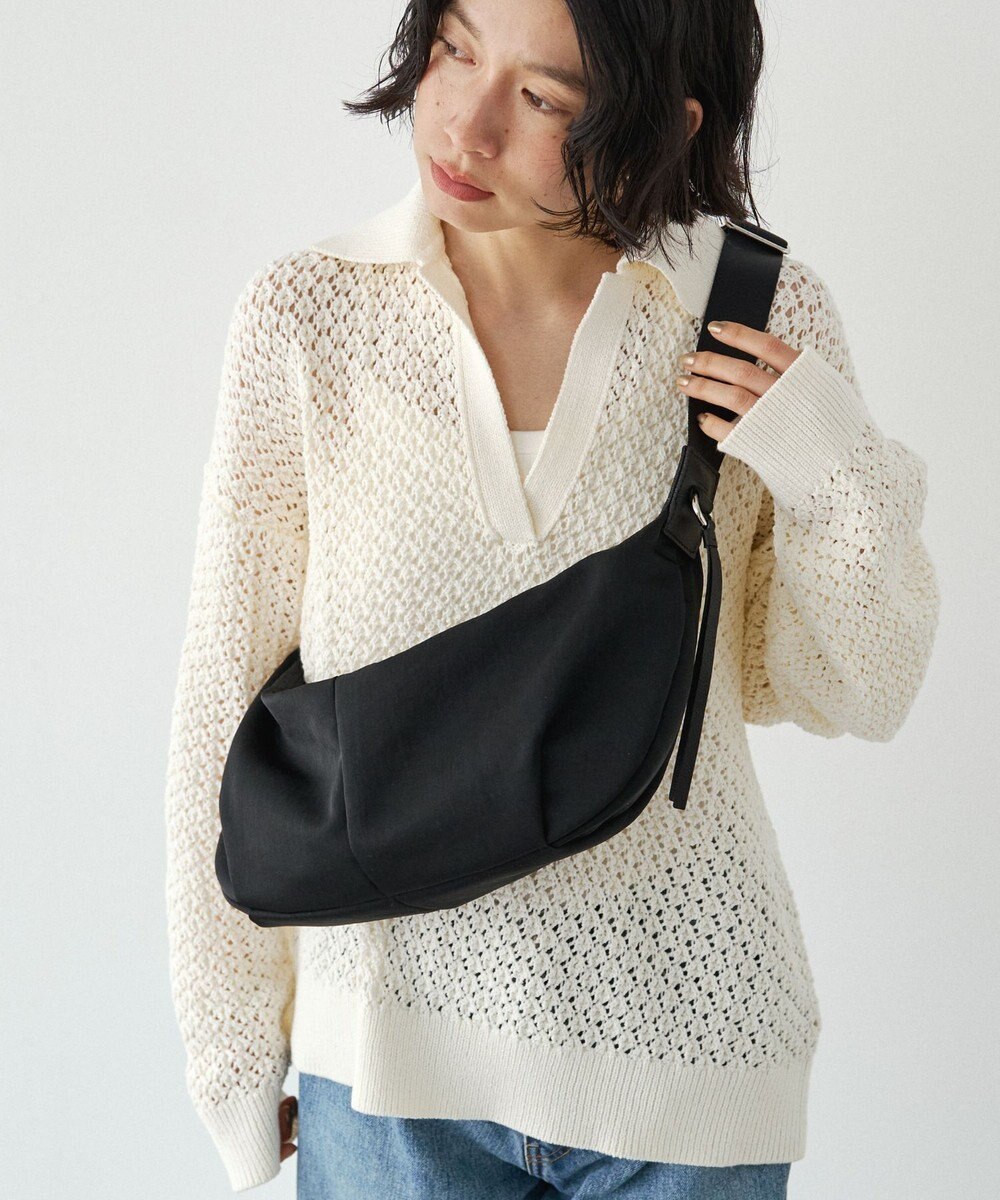 russet ナイロンバナナボディバッグ(CE-1710) 