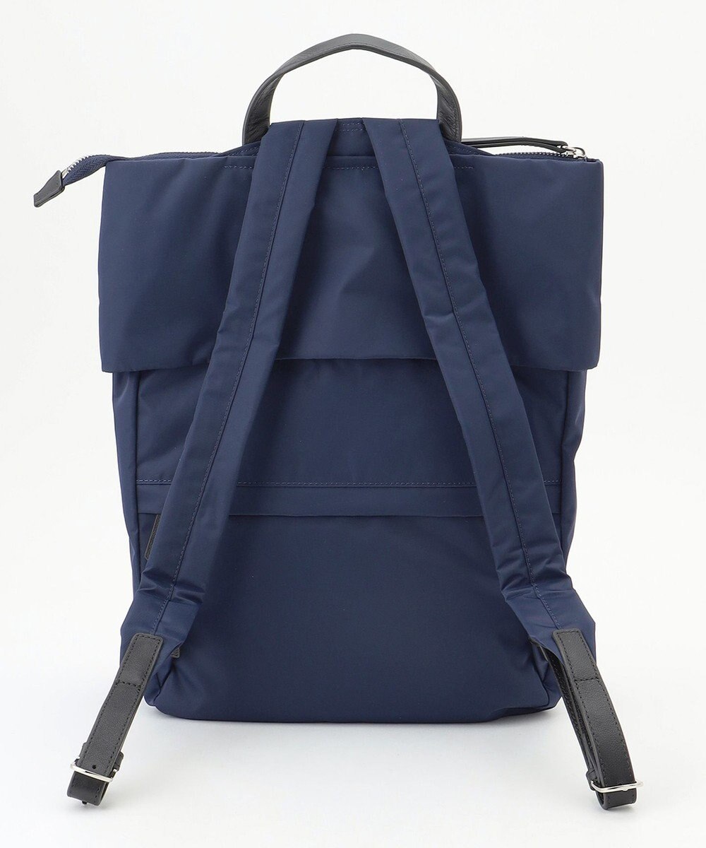 Y'SACCS ナイロン牛革リュック 