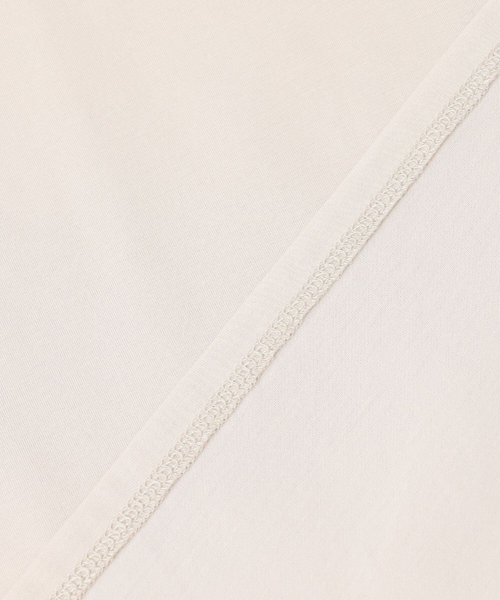 J.PRESS LADIES L プレーティング シャツテール ロングスリーブ Tシャツ 