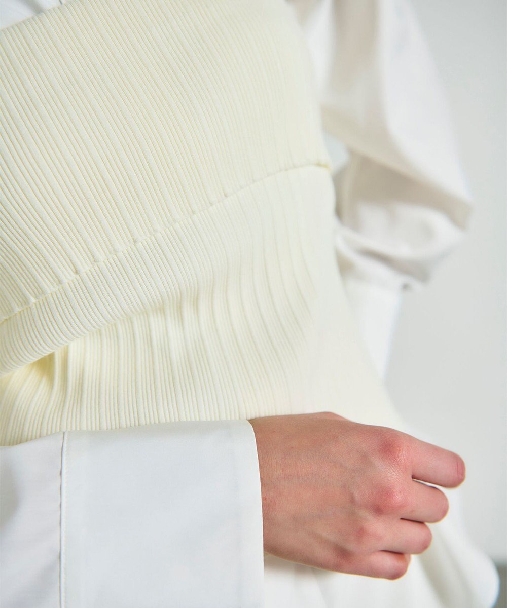 GRACE CONTINENTAL リブベアトップ 