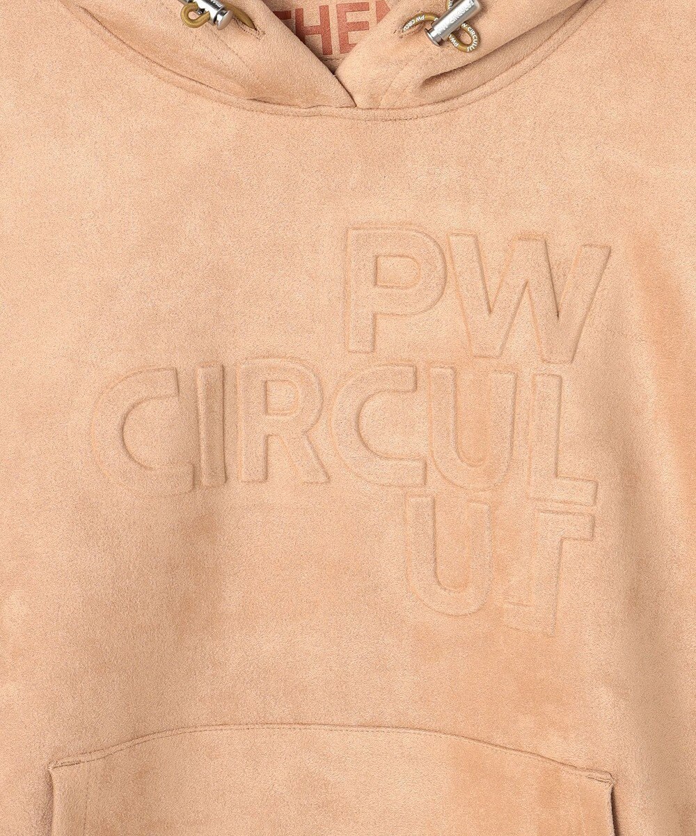 PW CIRCULUS 2025 NEW！【手洗い洗濯可】【WOMEN】スエードライク デタッチャブルフーディ ゴルフウェア レディース 
