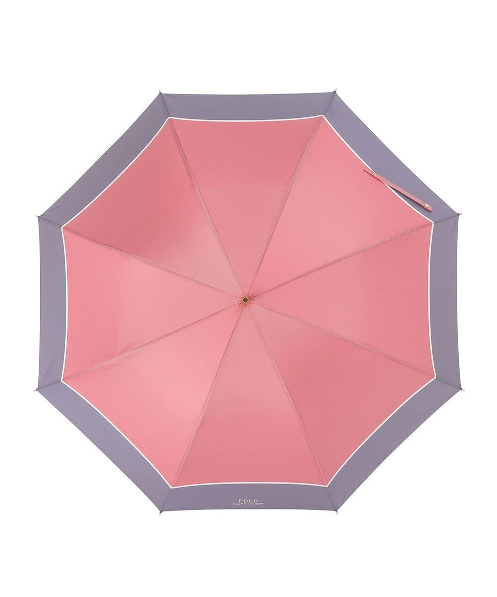 MOONBAT POLO RALPH LAUREN(ポロ ラルフローレン) 長傘 ロゴ刺繍 バイカラー 