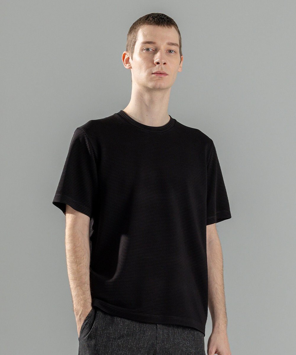 JOSEPH HOMME タックリップルジャージー　クルーネックTシャツ 