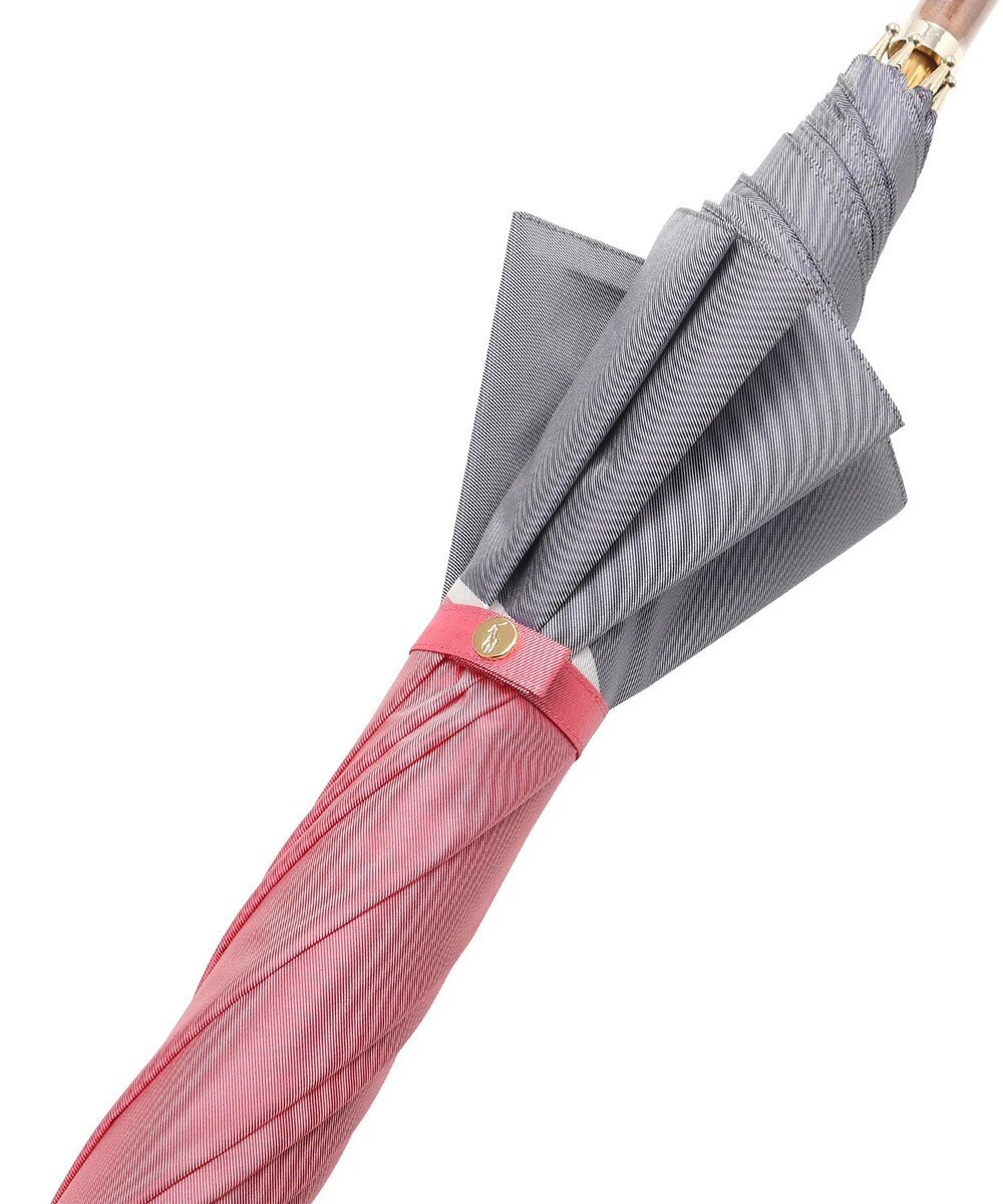 MOONBAT POLO RALPH LAUREN(ポロ ラルフローレン) 長傘 ロゴ刺繍 バイカラー 