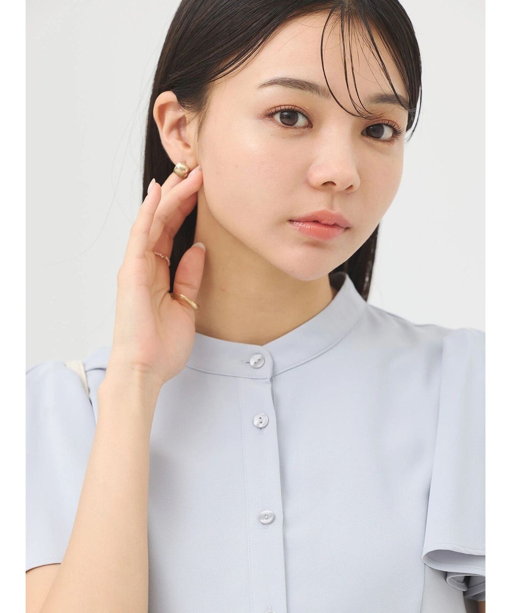 earth music&ecology ラッフルブラウス 