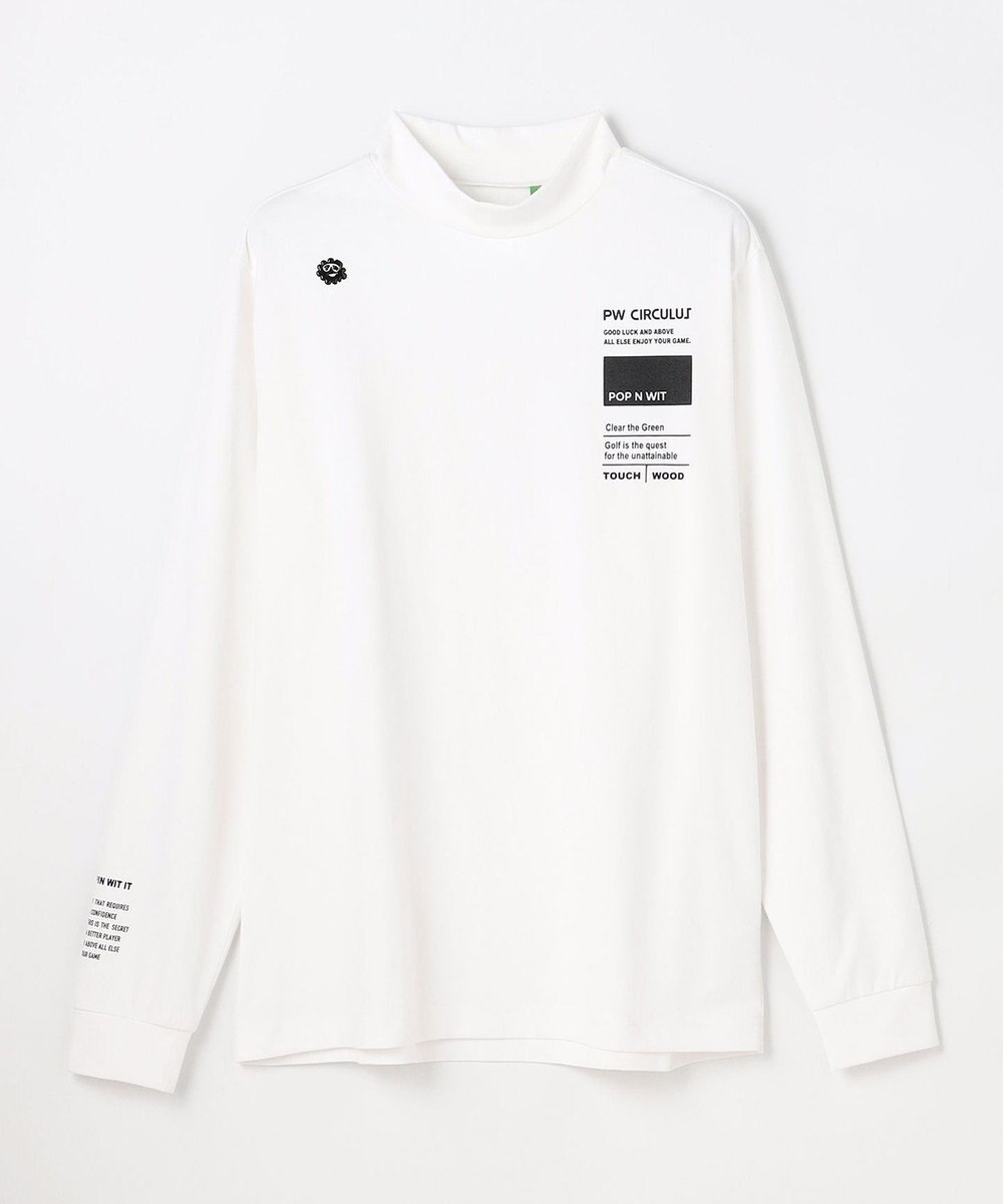 PW CIRCULUS 【MEN】ベーシックロングスリーブモックネック ゴルフ 
