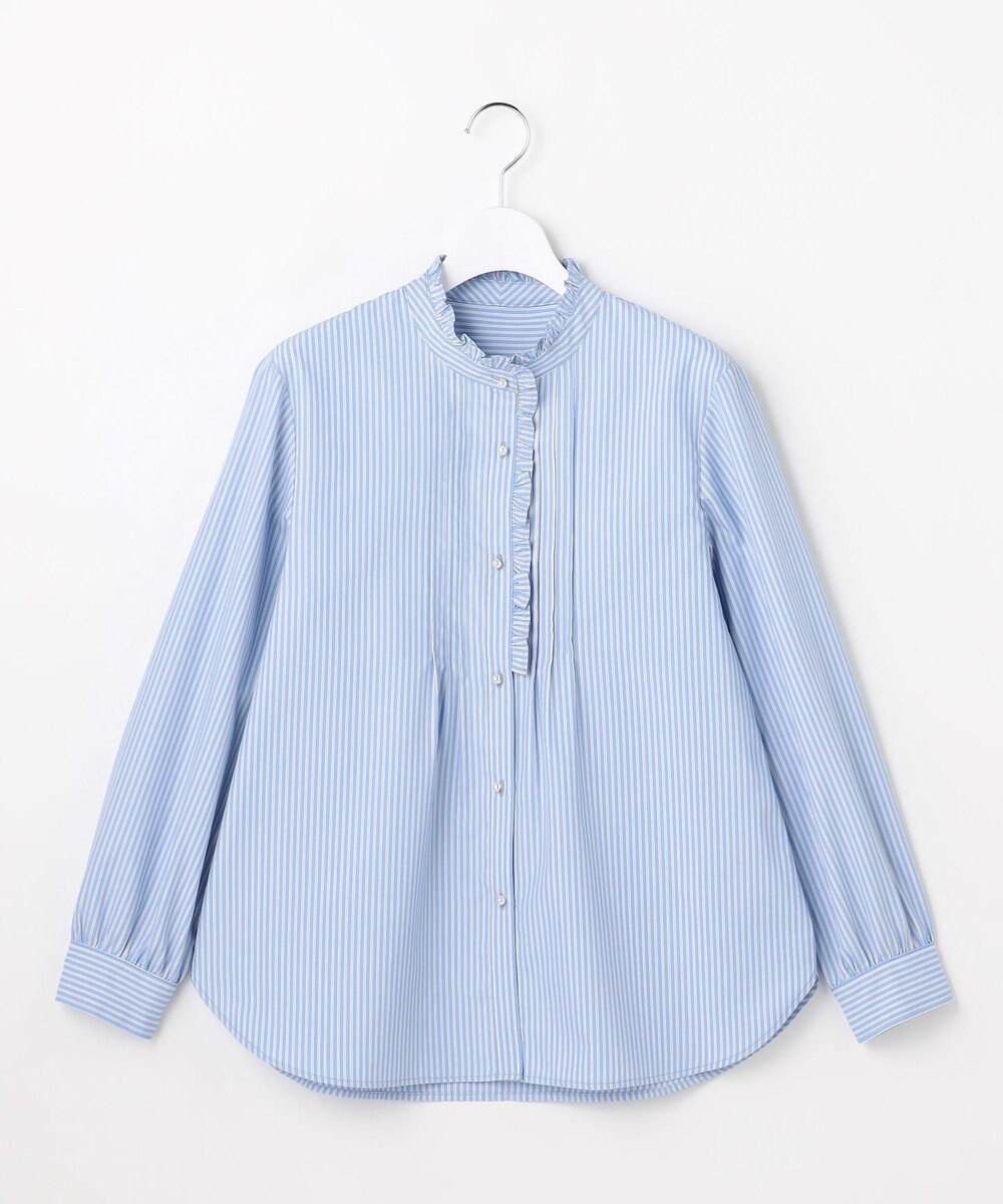 ANY SIS フリルスタンド シャツ 