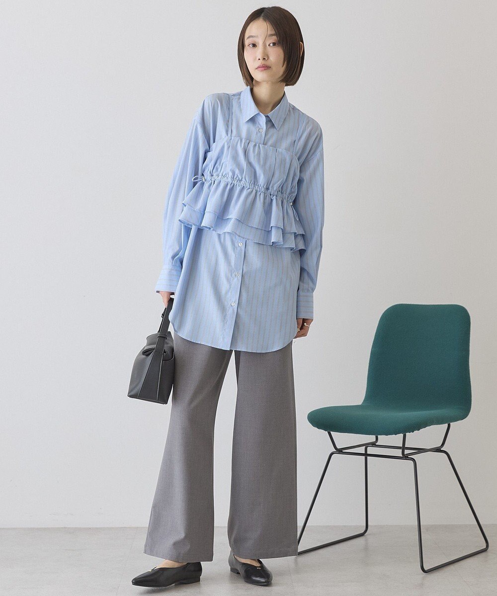 AMERICAN HOLIC 【2点セット・イージーケア】ビスチェ＋シャツ 