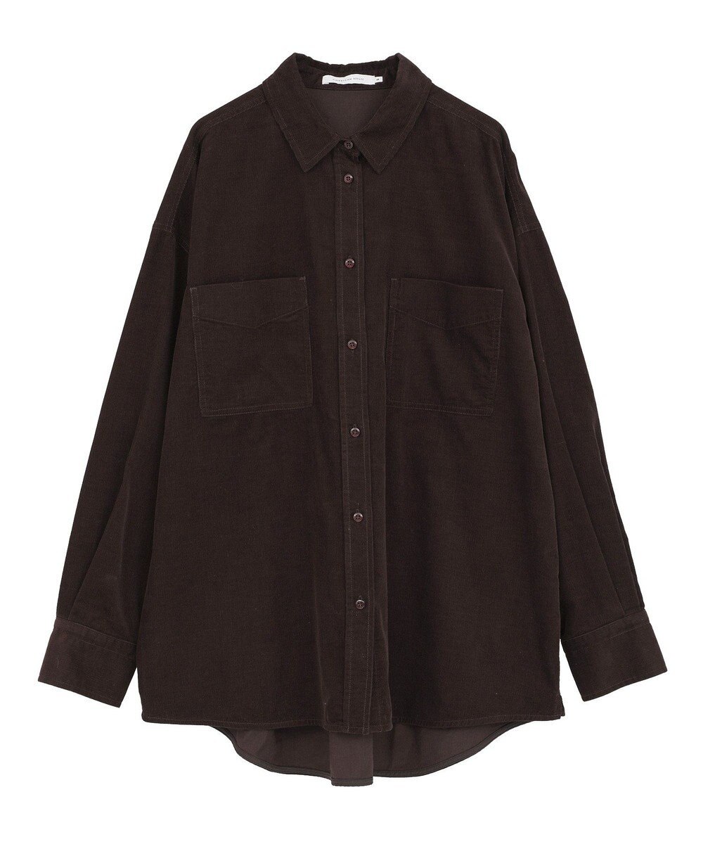 AMERICAN HOLIC Ｗポケットコーデュロイシャツ 