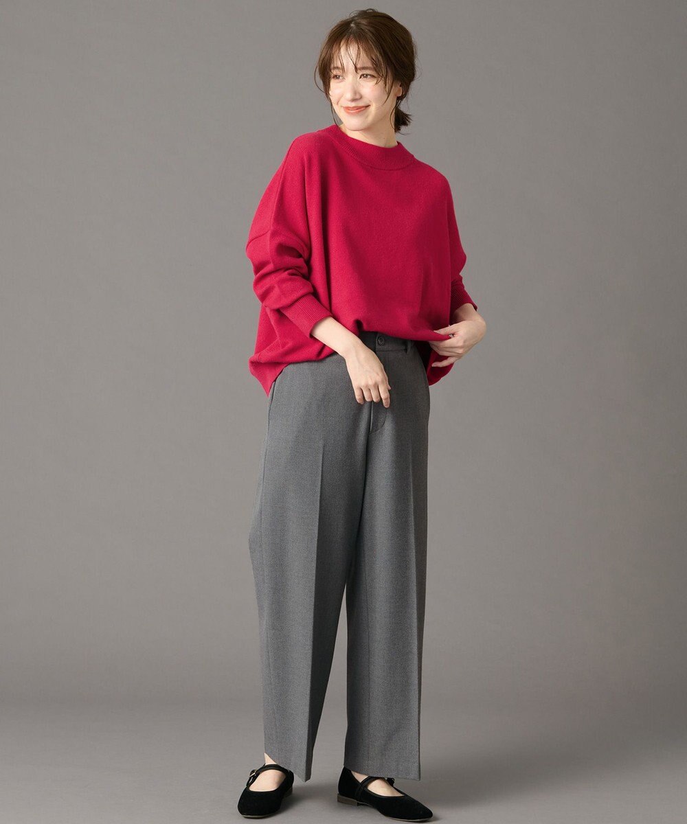 ANY 【6色展開】ムースタッチボクシーニット 