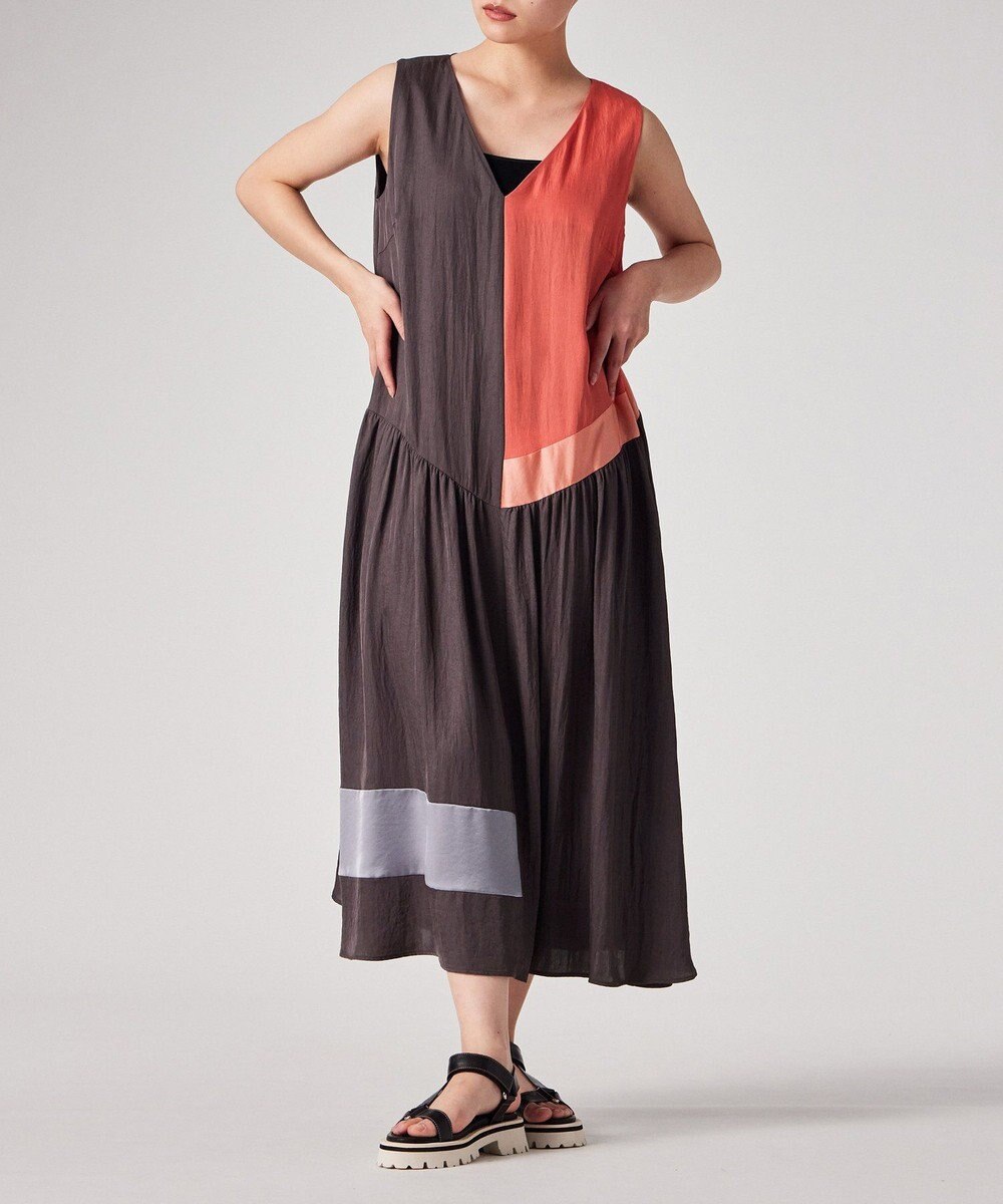 Paul Smith アセテート カラーブロック ドレス 