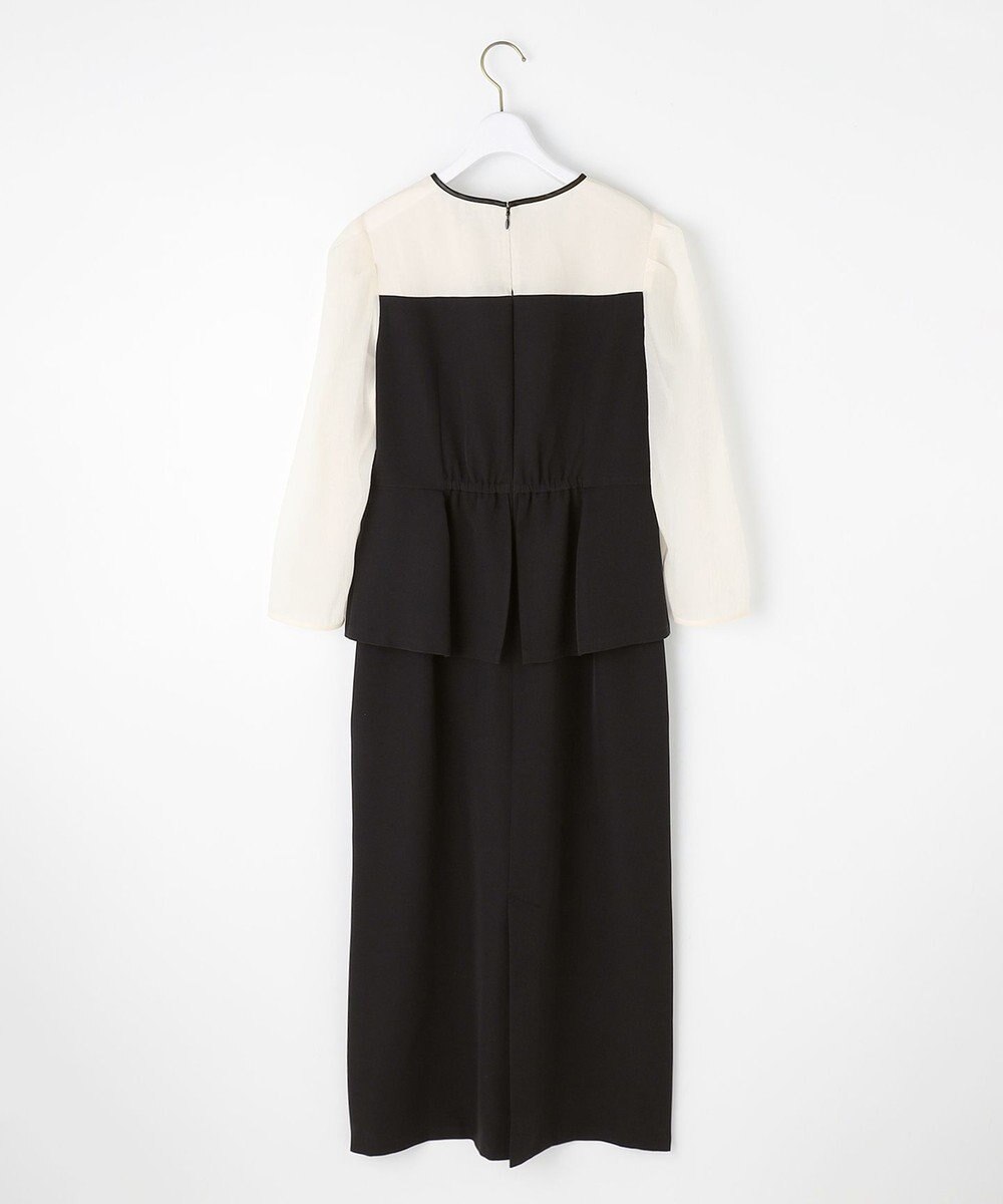 ANY SIS 【LilyCalin】ペプラムビスチェ ドレス 