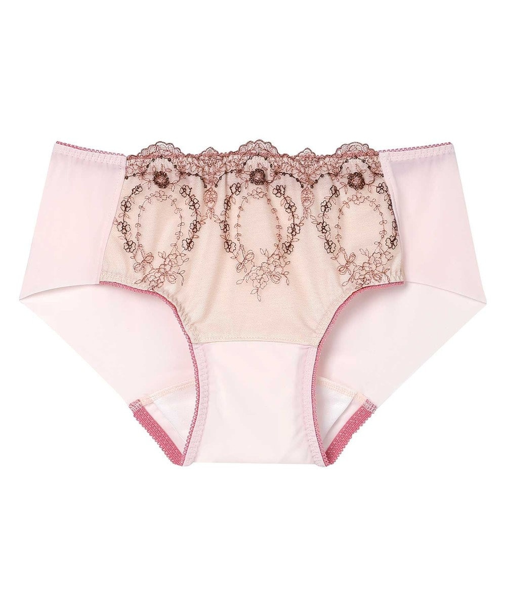 AMPHI 【sweet web掲載】 サニタリーショーツ 【BRAGENIC ブラジェニック 脇高細見えタイプ】羽付きナプキン対応 BMI353とペア 吸汗速乾(後ろ身頃) 生理用ショーツ PMI053 アンフィ／ワコール 