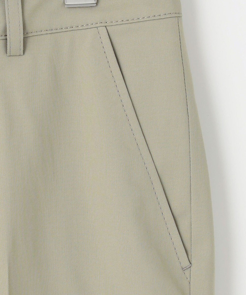 J.PRESS LADIES L 【WEB限定カラーあり・セットアップ対応・洗える・撥水・防汚】コットンFITTYシャーク テーパード パンツ 