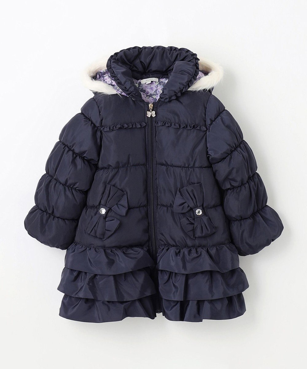 ANY KIDS 【洗濯機OK】中綿プリンセスコート 