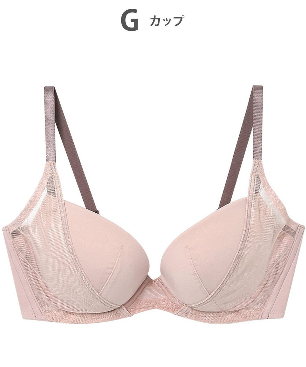 WACOAL WEB限定 ブラジャー 【ハグするブラ】 体温を感知してカラダになじむ 谷間メイク 脇高設計 Gカップまで対応 大きいサイズ レディース BMM700 /ワコール 