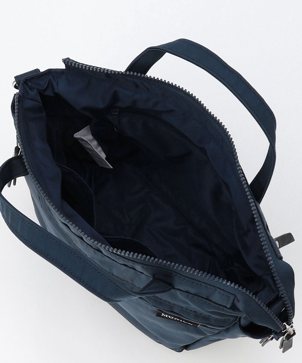 LA BAGAGERIE 【MONICA】サイドジップ2WAYトートバッグ 