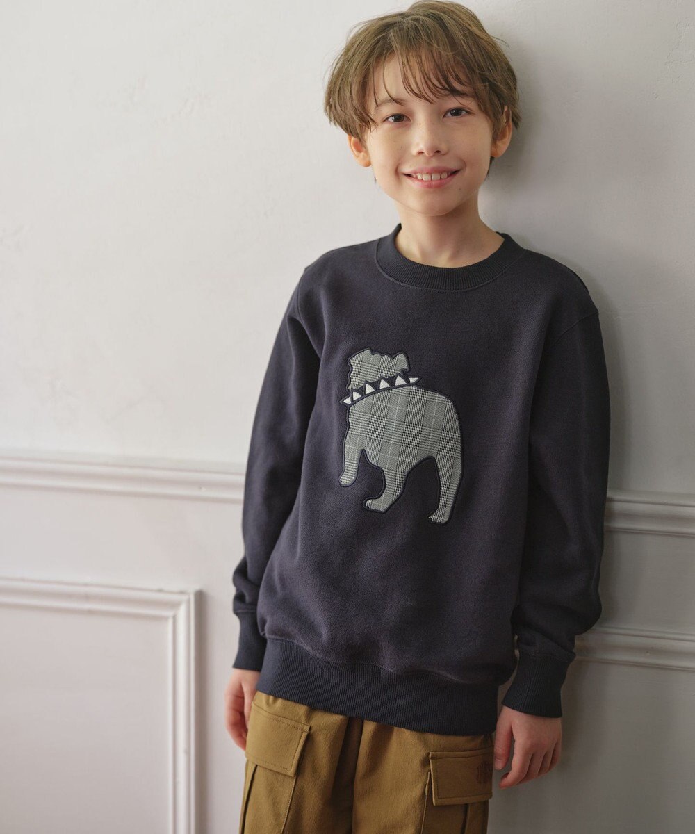 J.PRESS KIDS 【100-130cm】バックブル トレーナー 