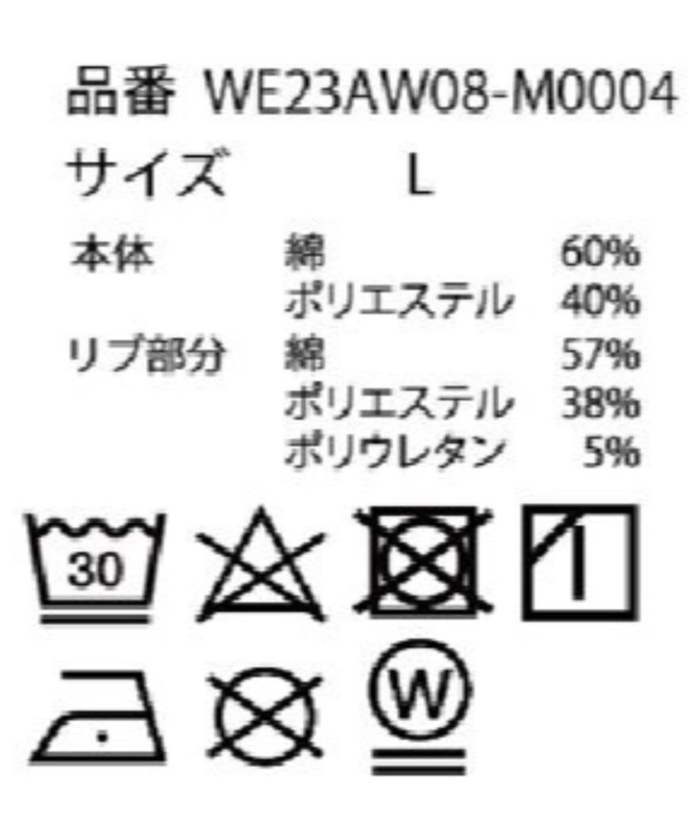 WEGO ヘビーウエイト刺繍グラフィックプルオーバー 
