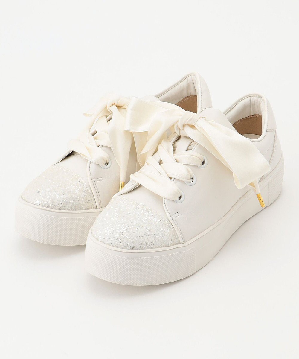 TOCCA 【軽量・抗菌消臭】GLITTER TOE SNEAKERS スニーカー 