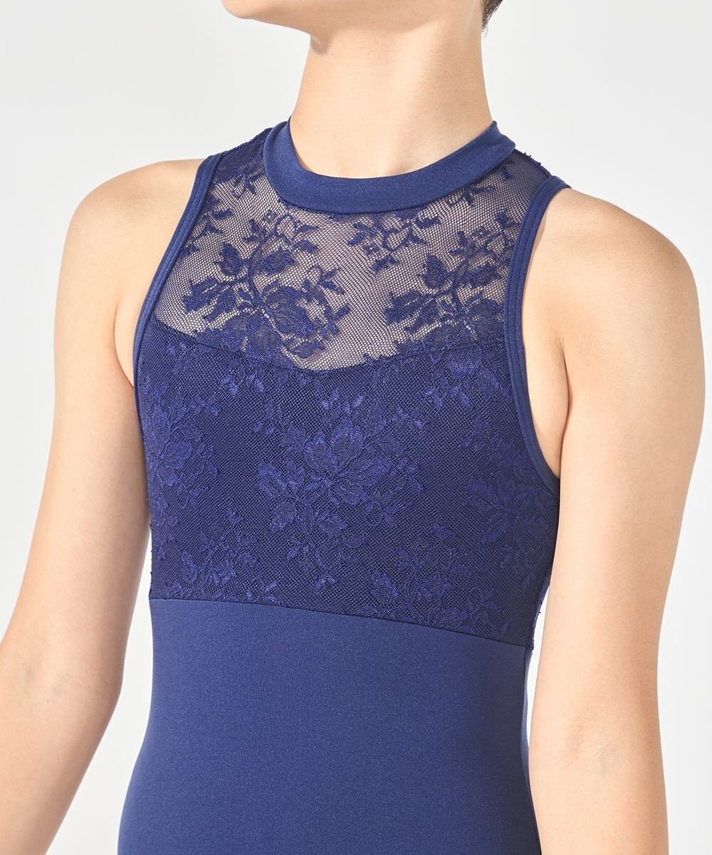 Chacott ハイネックレオタード 