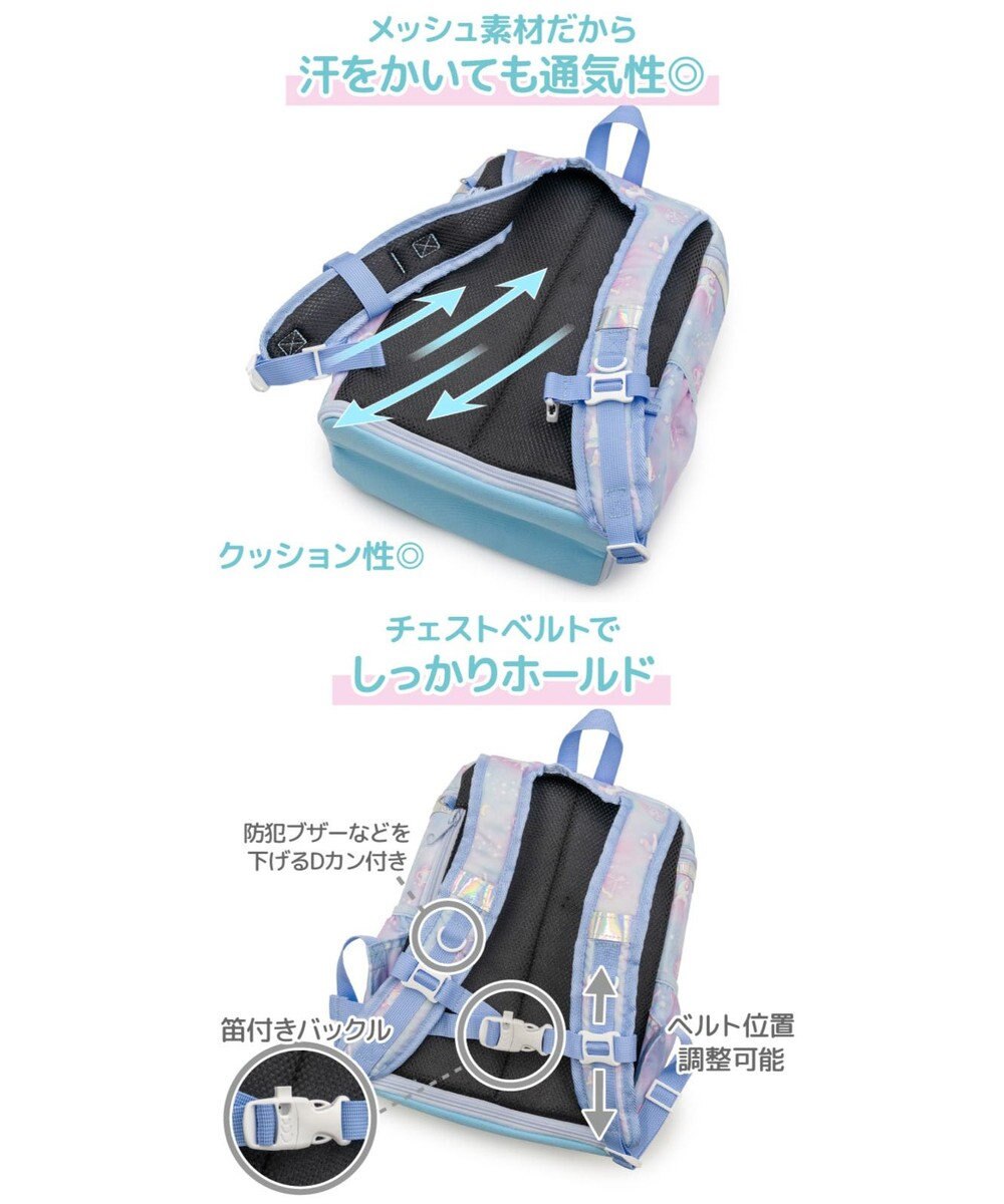 Mother garden マザーガーデン ユニコーン スクエアリュック 【Mサイズ】  《ミルキーウェイ水色》 