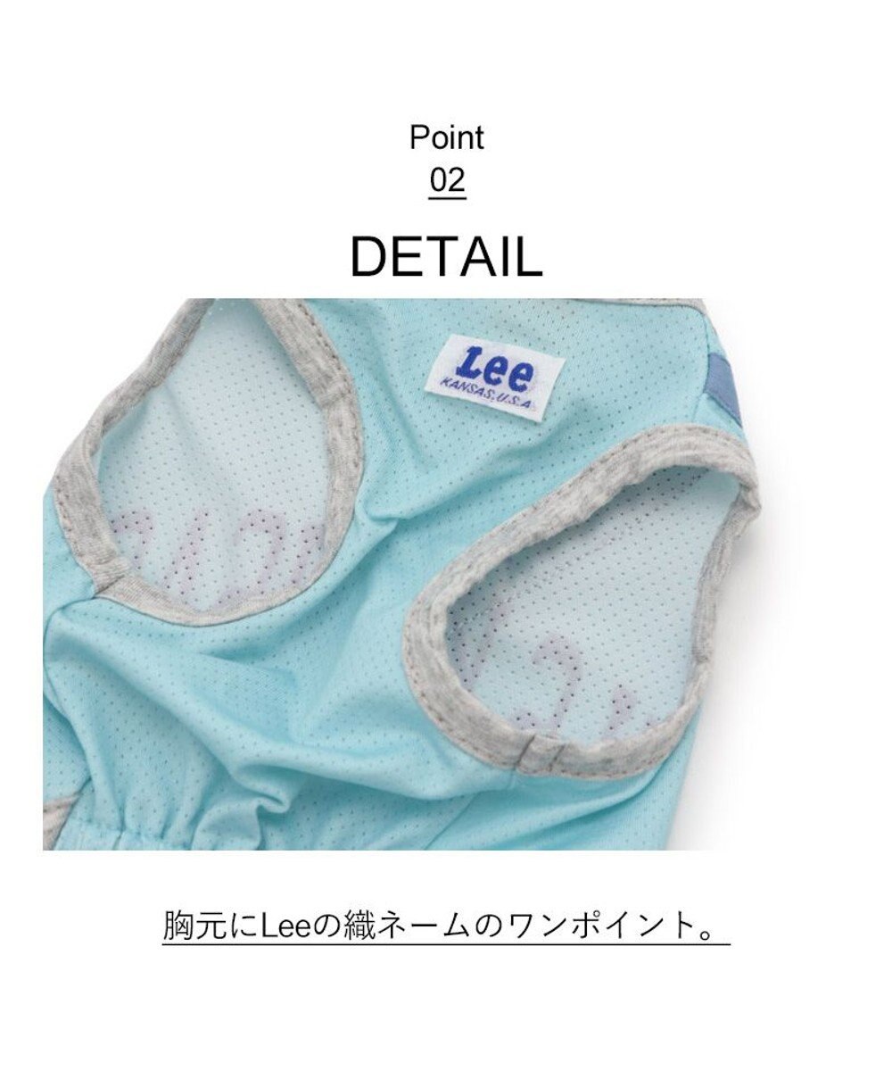 PET PARADISE Ｌｅｅポーチ ブルー Tシャツ 【中型犬】【大型犬】クールマックスエコメイド 