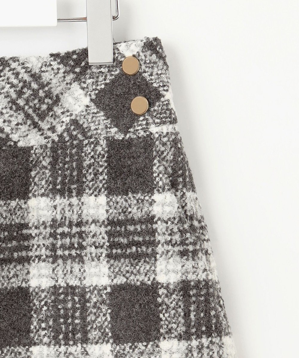 自由区 L BALLIループミルドチェック スカート 