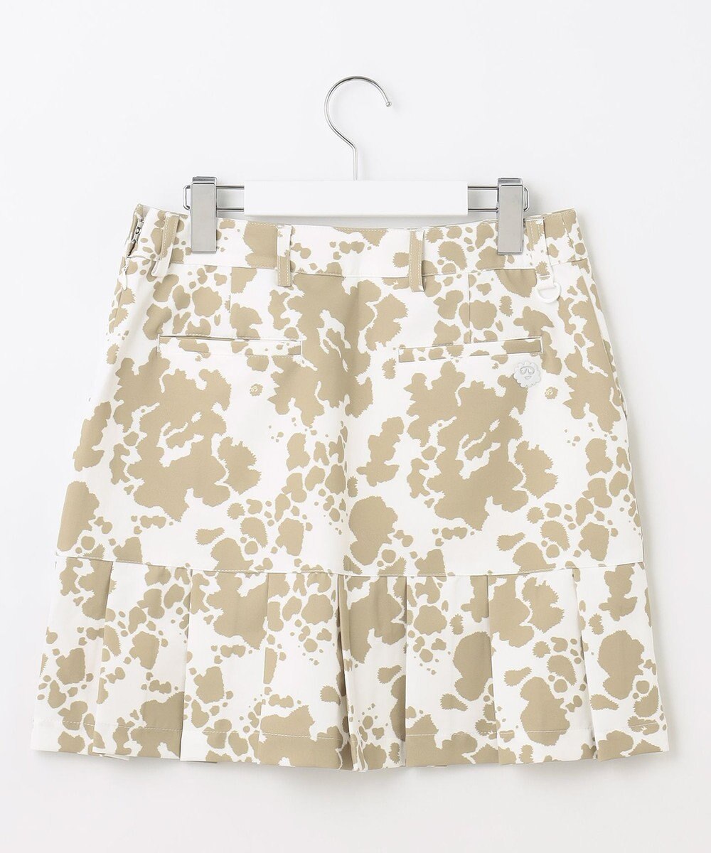 PW CIRCULUS 【WOMEN】【洗える】アニマルプリント バックプリーツ スカート ゴルフウェア レディース 