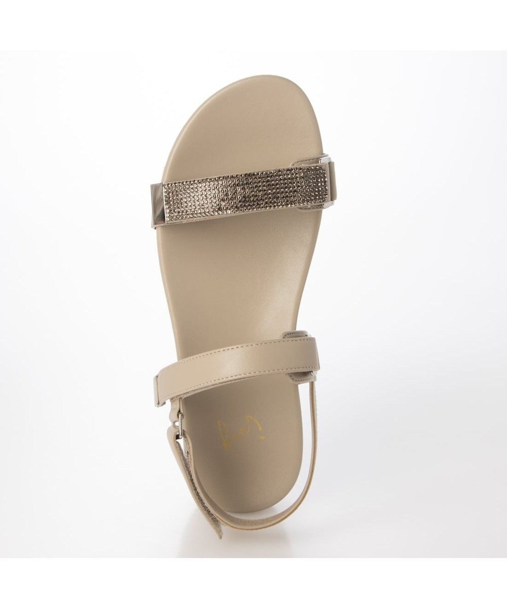 ing <ing>ラインストーンフットベットサンダル 