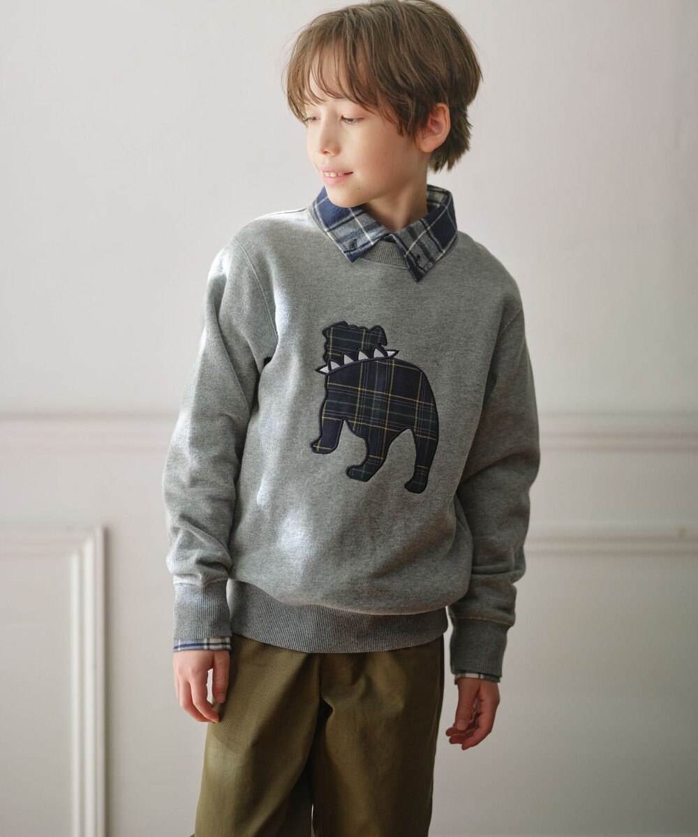 J.PRESS KIDS 【100-130cm】バックブル トレーナー 