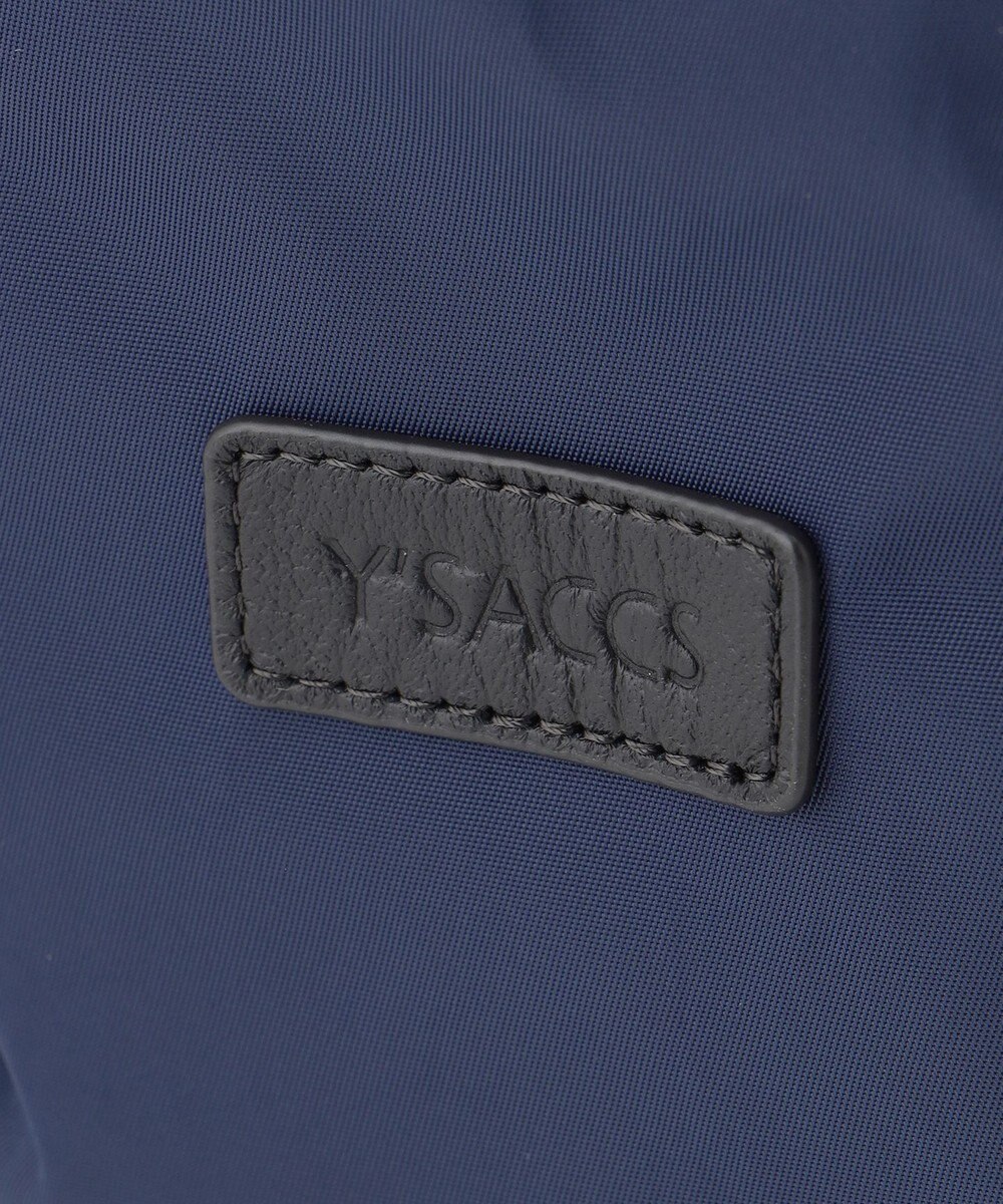 Y'SACCS ナイロン牛革リュック 