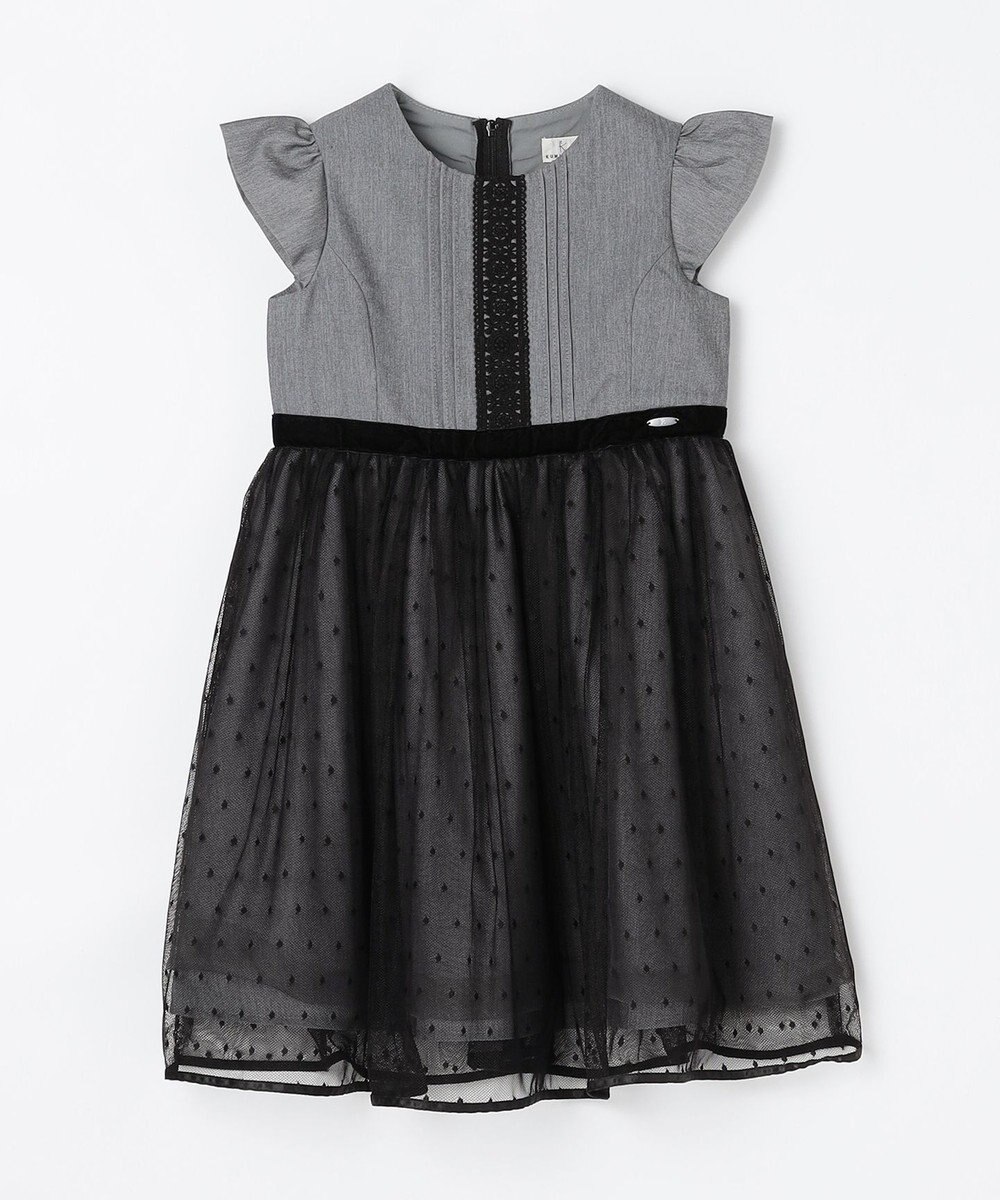 組曲 KIDS 【110-140㎝】ノワールドット ドレス 