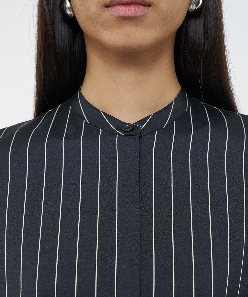 JOSEPH ジオメトリック アニメーション　ロングスリーブブラウス 