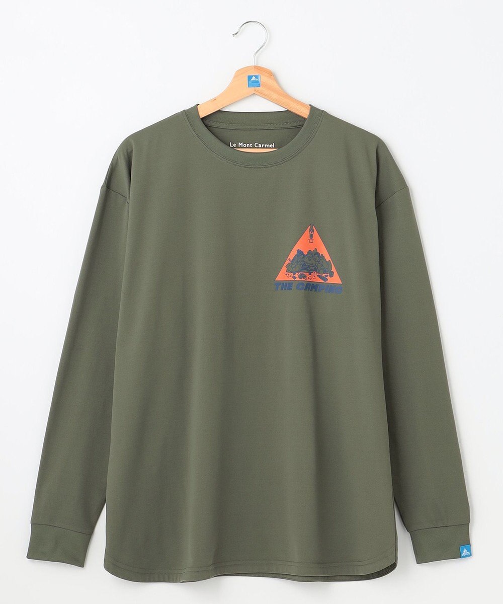 SHARE PARK MENS 【UNISEX】UVカット アートコラボロングTシャツ〈CAMP〉（L・XLサイズ） 