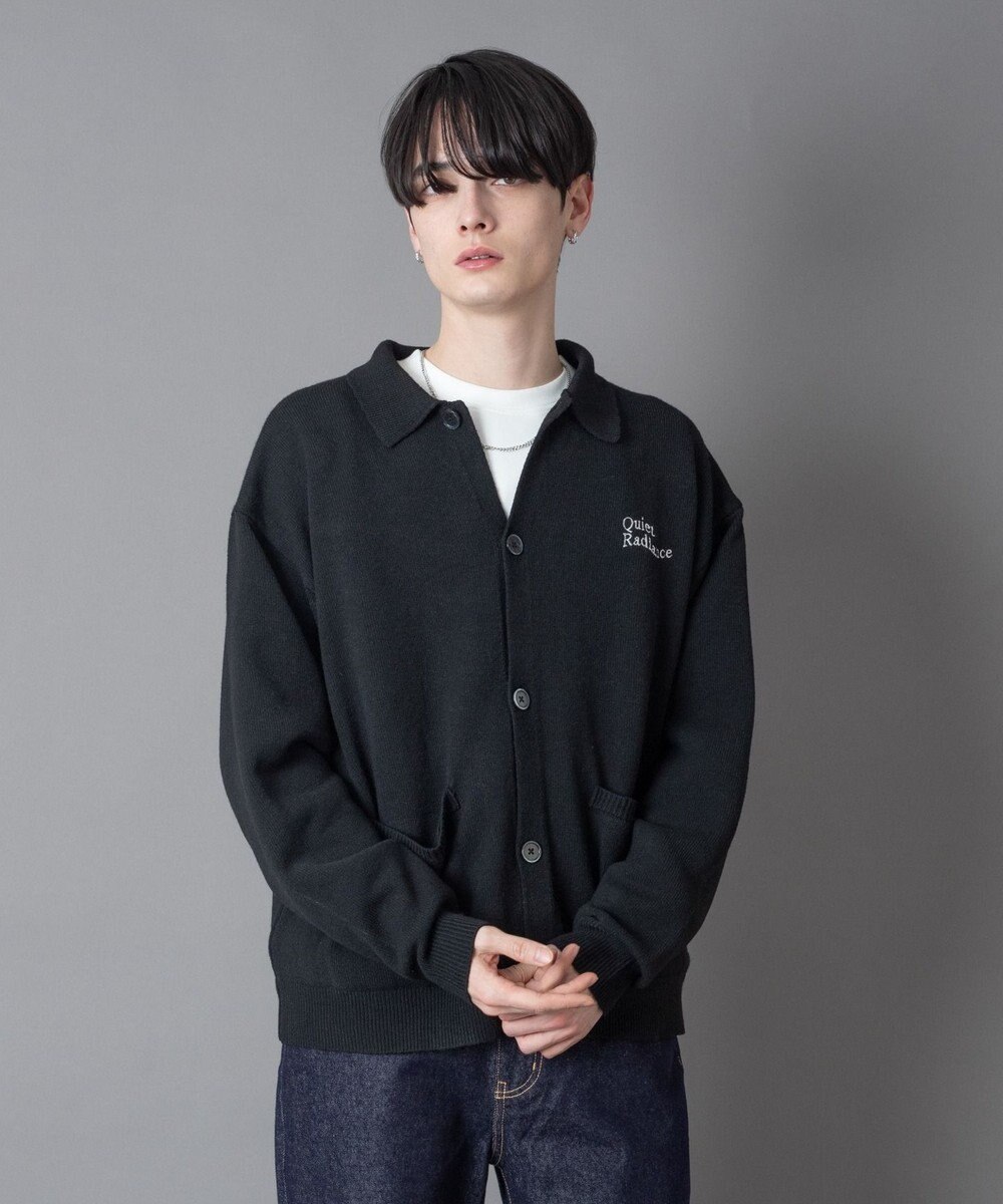 WEGO 【ユニセックス着用ITEM】ワンポイントニットシャツ（LS） 