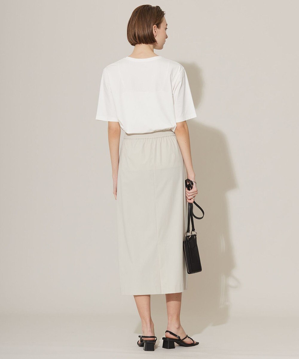 ICB L 【接触冷感・UVカット・洗える】アトラストリコット ナロースカート 