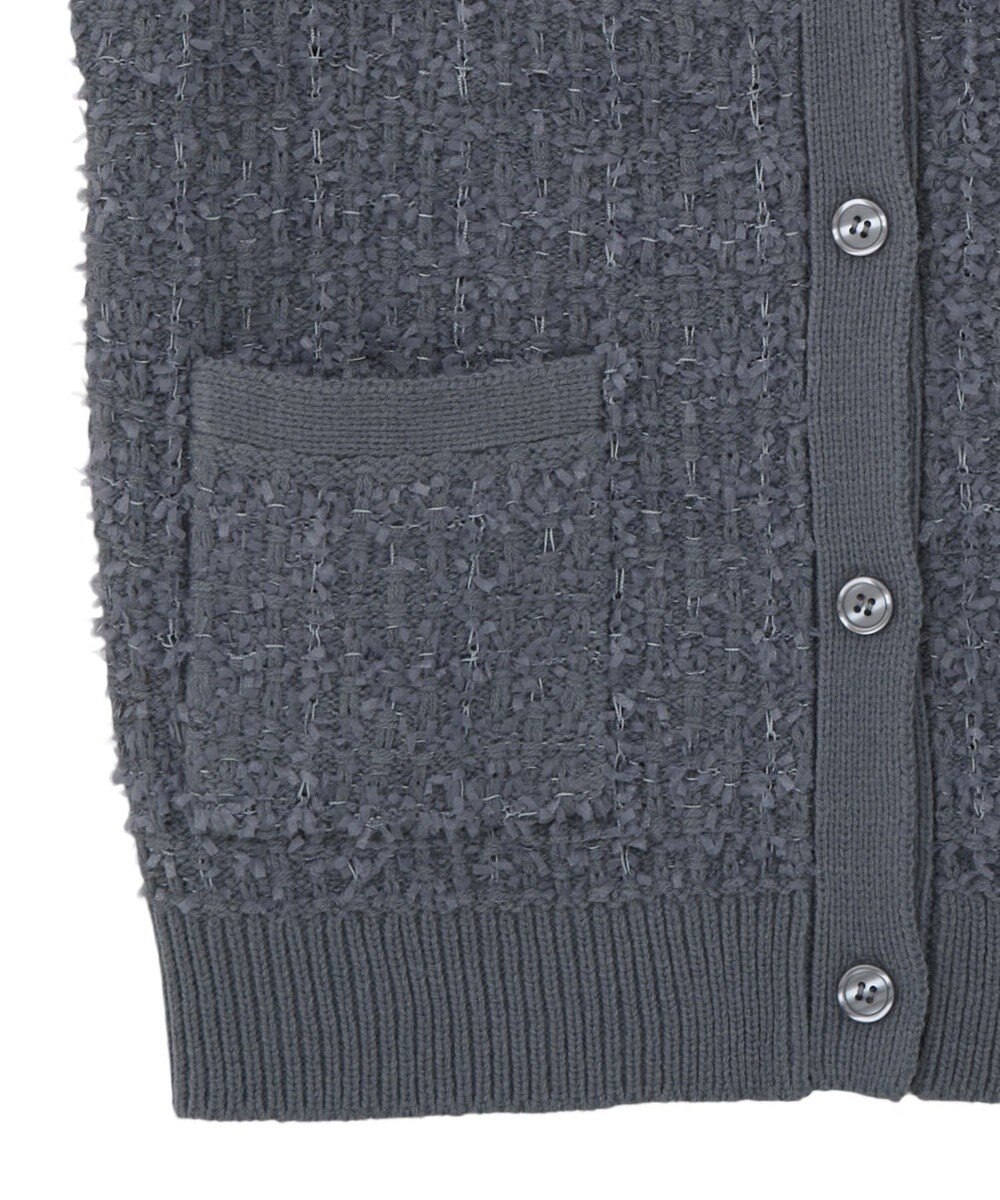 CRAFT STANDARD BOUTIQUE ツイード編みニットベスト 