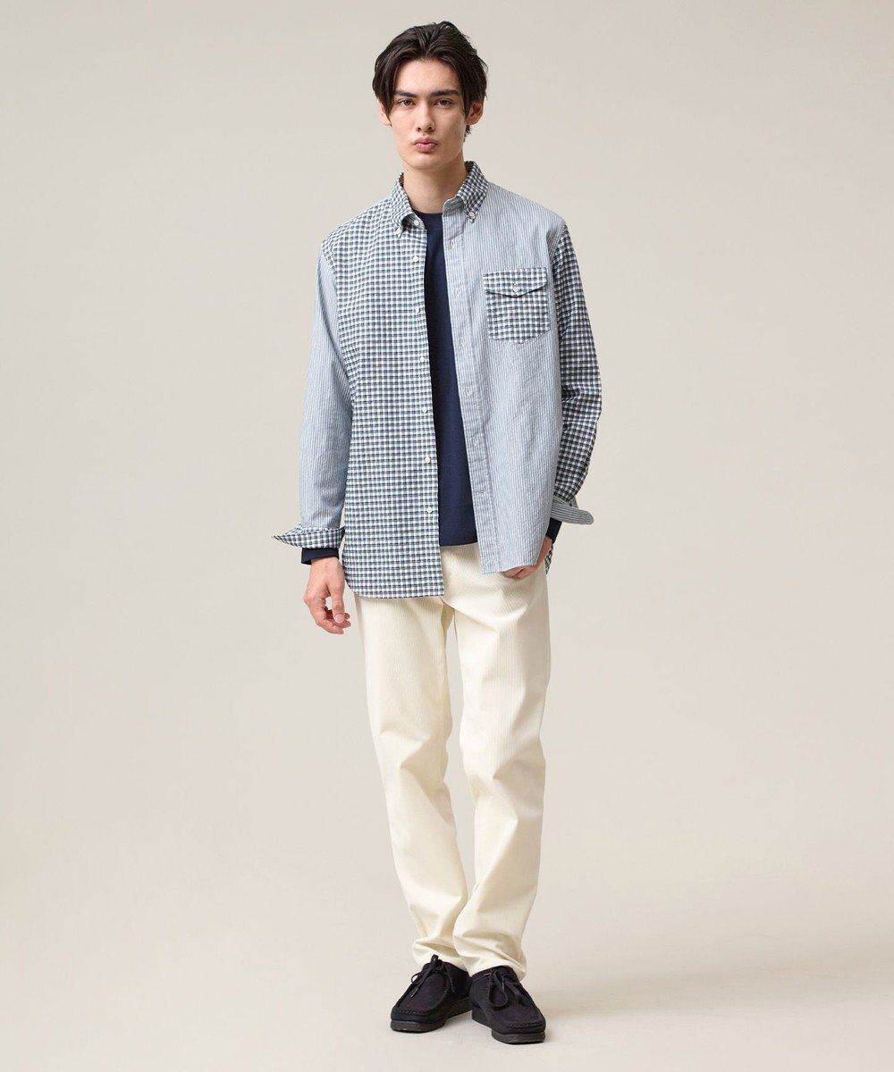 J.PRESS MEN ガーメントダイオックスフォード シャツ / B.D . 