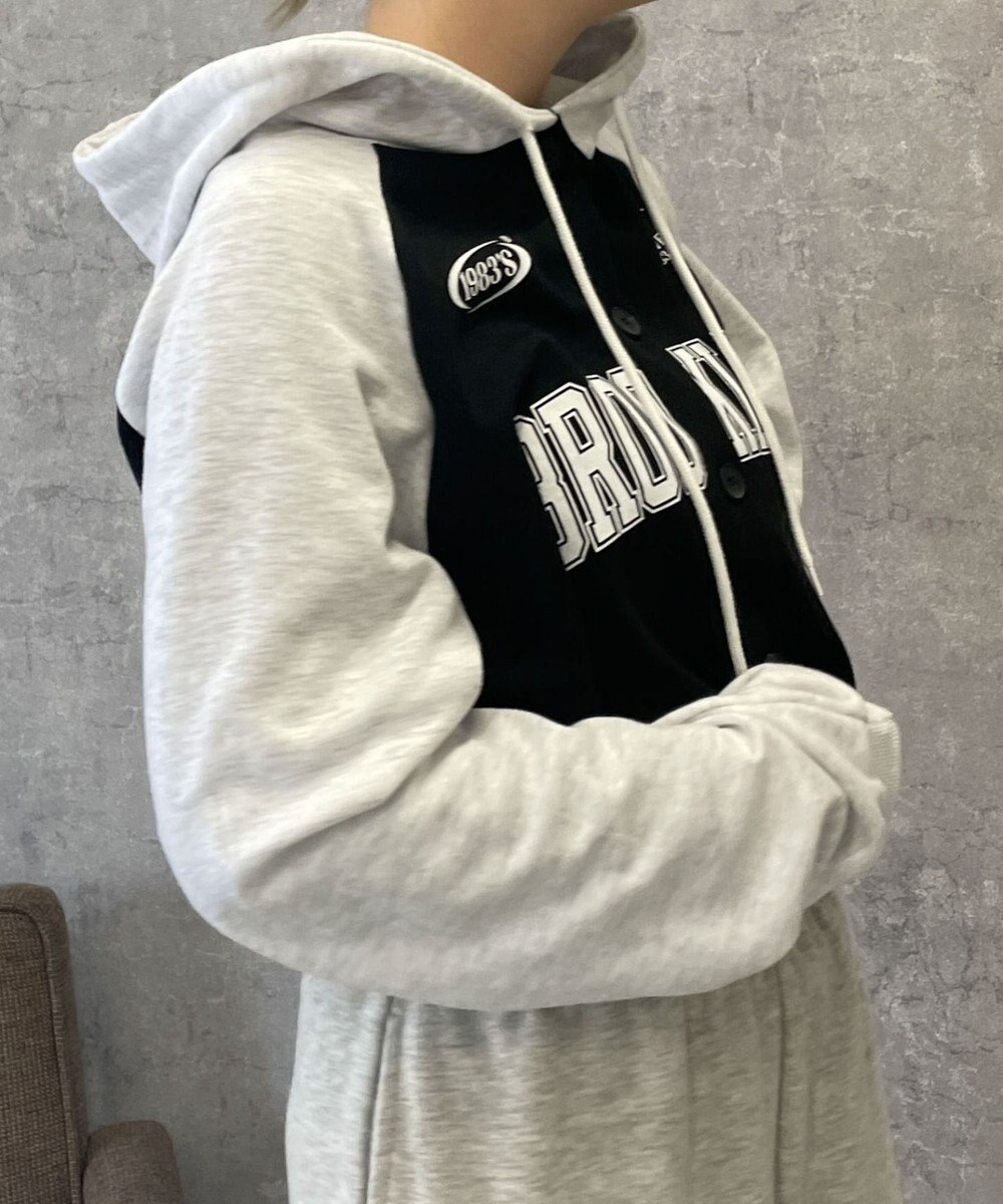 WEGO カレッジカットパーカー 