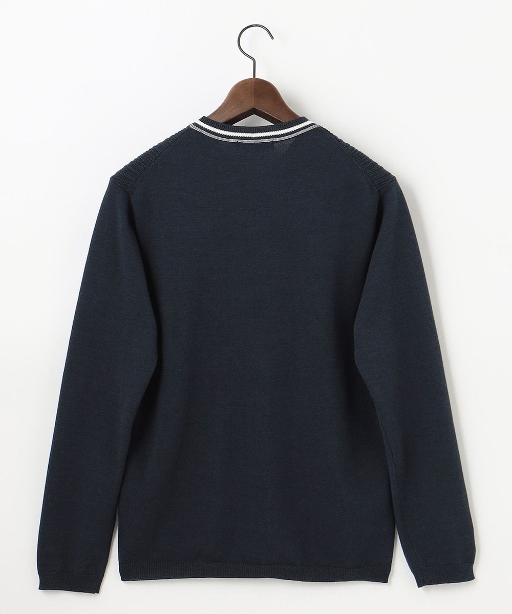 JOSEPH ABBOUD 【オーガニックコットン】JOE COTTONエアーパールリブ ニット 