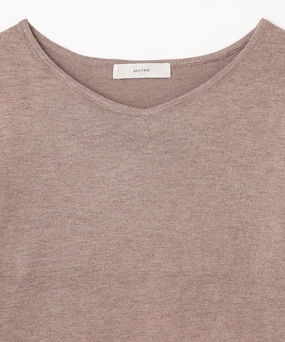 ANY 【洗濯機可】ボリュームスリーブニット 